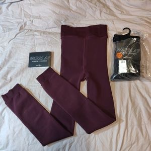FINAL PRICE Akira Warm AF Fleece Leggings 2 Pair